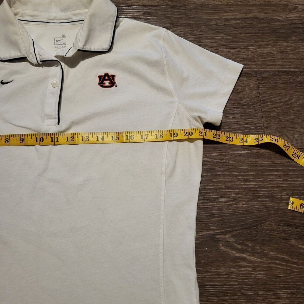 Nike Auburn University Tigers War Eagle Rounded Collar Polo Women's XL - Picture 4 of 5